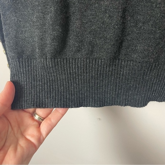 Joseph A Charcoal Turtleneck Sweater  Size: Small - Picture 5 of 11